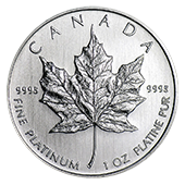 Platinum Maple Leaf back