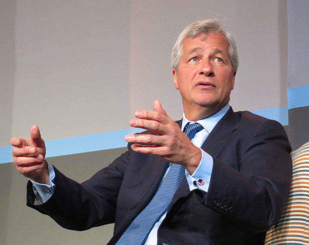 Jamie Dimon, CEO of JPMorgan Chase. Photo Steve Jurvetson, CC BY 2.0 